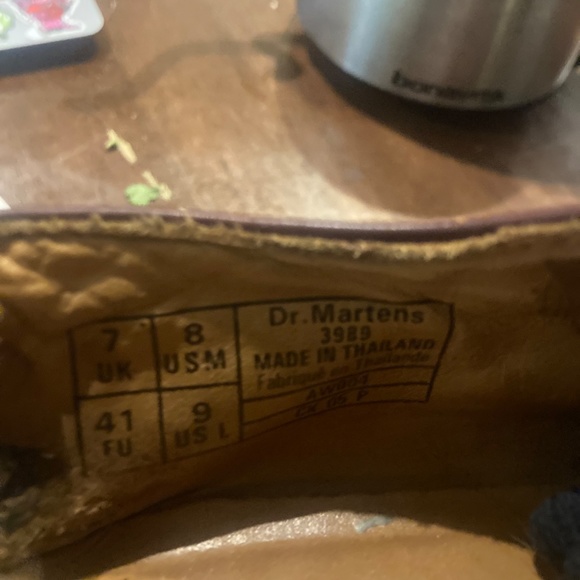 Doc Martens, Deep Red Loafers - Picture 3 of 3